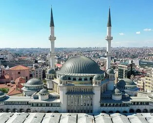 Taksim’e yapılan camide sona yaklaşıldı!