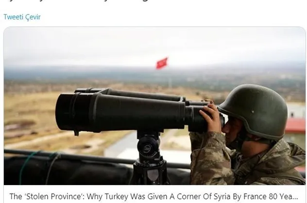 Rus ajansı Sputnik International Hatay için “çalıntı bölge” ifadesini kullandı!