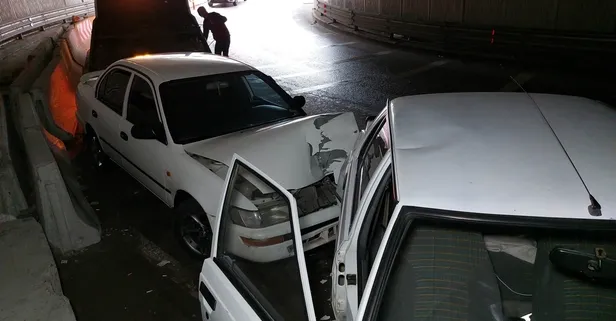 "Ucube kavşak"ta yine kaza: 1 yaralı