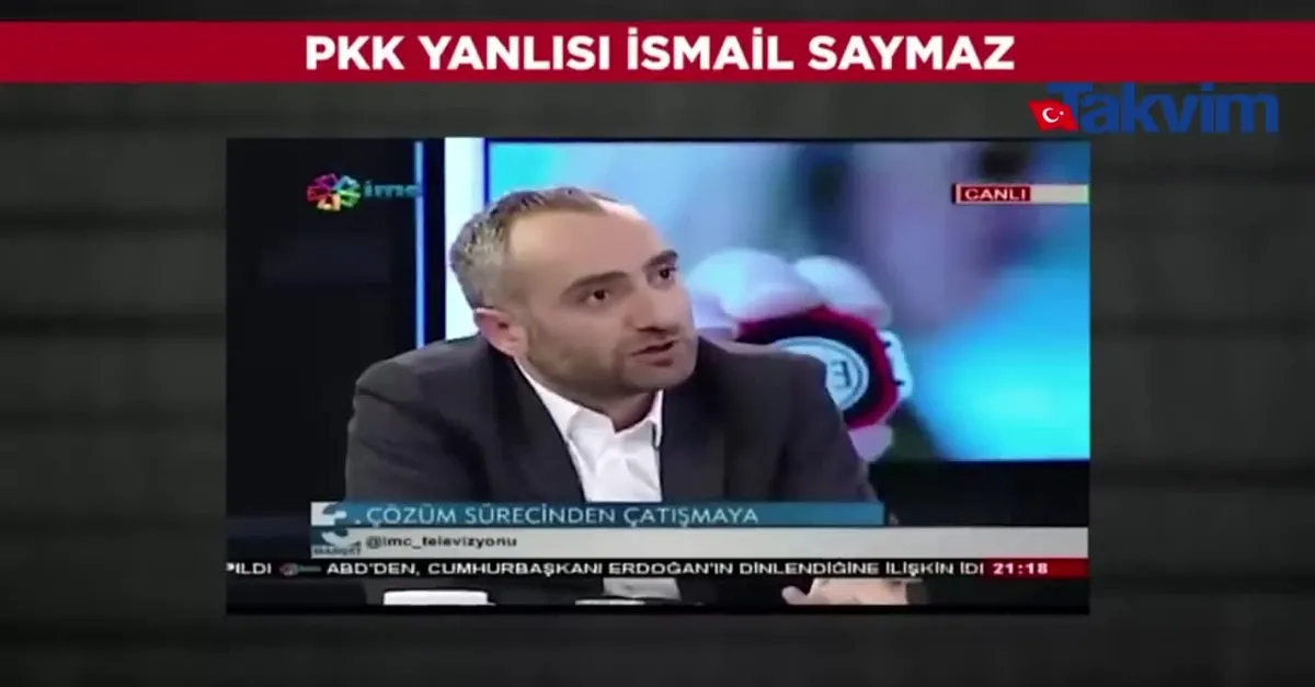 Bir yanar bir döner İsmail Saymaz!