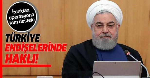 İran Cumhurbaşkanı Hasan Ruhani’den Türkiye’ye tam destek!