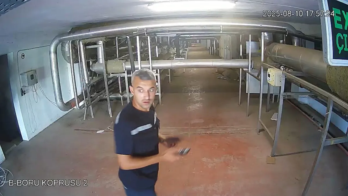 Gönen’de 2 işçinin öldüğü fabrika yangınının görüntüleri ortaya çıktı