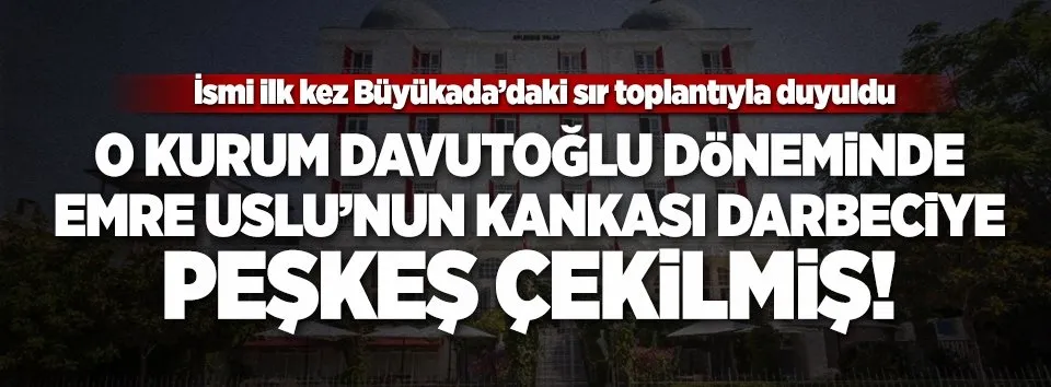 ORSAM zorla o FETÖ'cüye devredilmiş