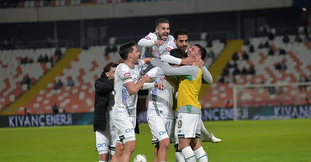 Konya tek attı 3 aldı! Adana Demirspor Konyaspor: 0-1 MAÇ SONUCU