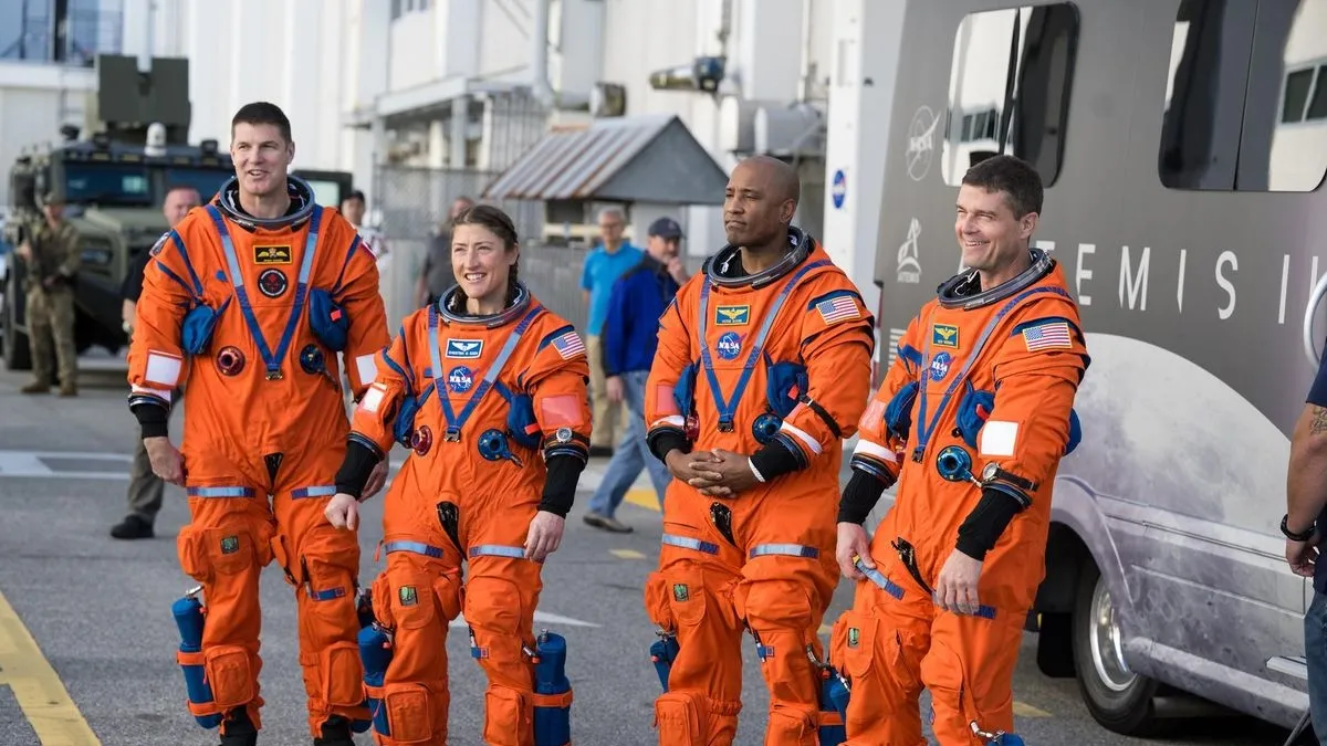 NASA'nın Artemis 2 Görevi İçin Astronotlar Fırlatma Merkezine Ulaştı
