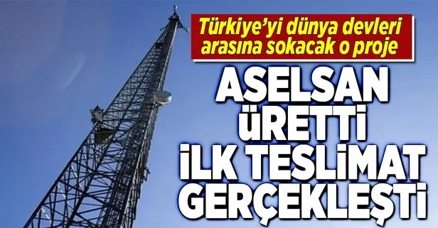 ASELSAN üretti, ilk teslimatlar gerçekleşti