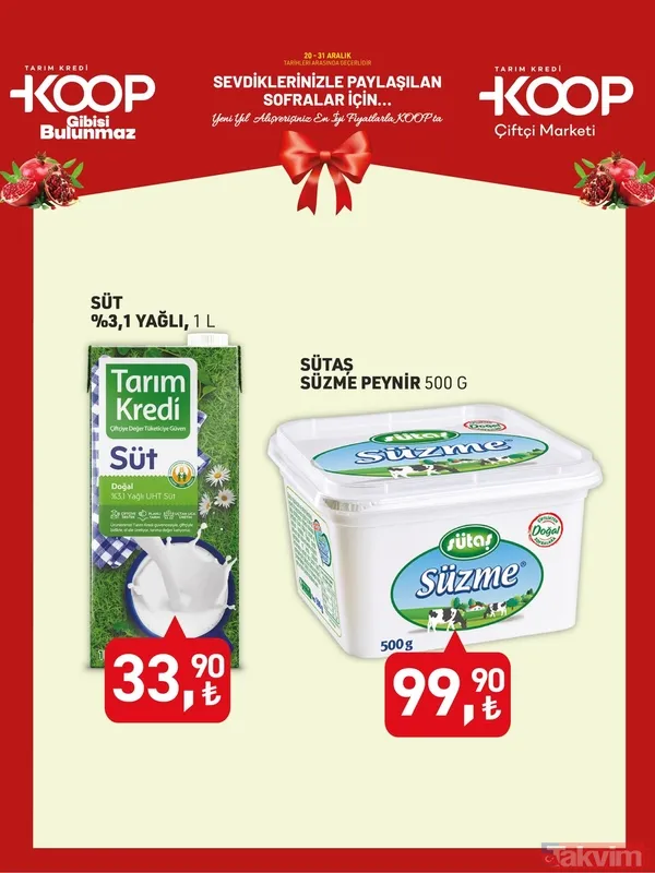 Hafta sonu fırsat alarmı! KOOP Market’te 20-21 Aralık’a özel çay, tavuk ve sıvı yağda indirimli fiyatlar - 8