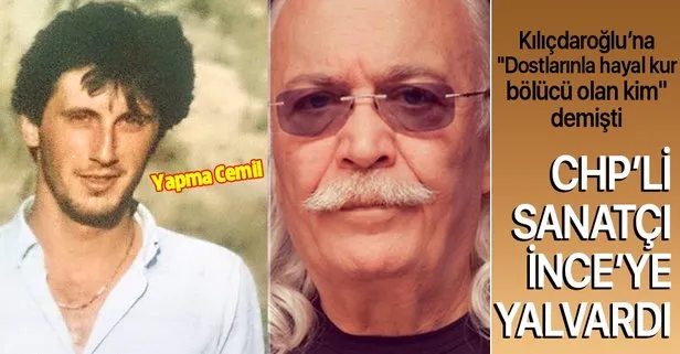 CHP’li sanatçı Cahit Berkay, Kılıçdaroğlu’na karşı parti kurmaya hazırlanan Muharrem İnce’ye yalvardı: Lütfen