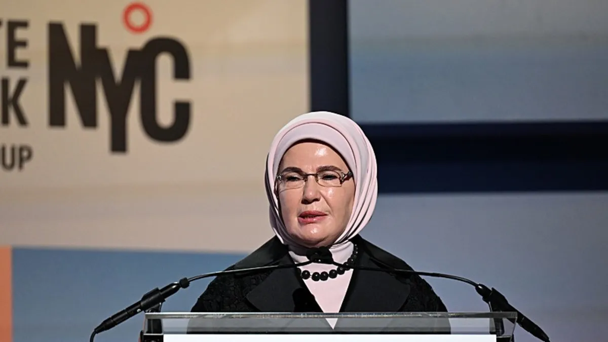 New York'ta Sıfır Atık mesajı! Emine Erdoğan iklim haftası açılış etkinliğine katıldı