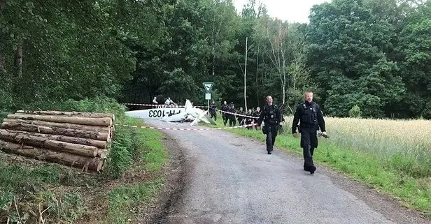 Almanya’da iki küçük uçak havada çarpıştı! Ölüler var