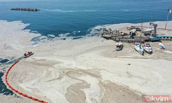 SON DAKİKA: Marmara Denizi'ndeki müsilajın (deniz salyası) son durumu İTÜ UHUZAM uyduları tarafından görüntülendi - 27