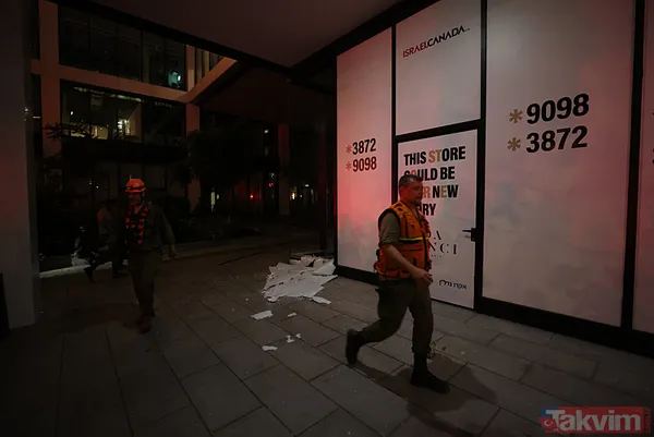 İran'dan İsrail'e misilleme! Füzeler yağdı binalar yıkıldı | İşte yıkımdan kareler - 40