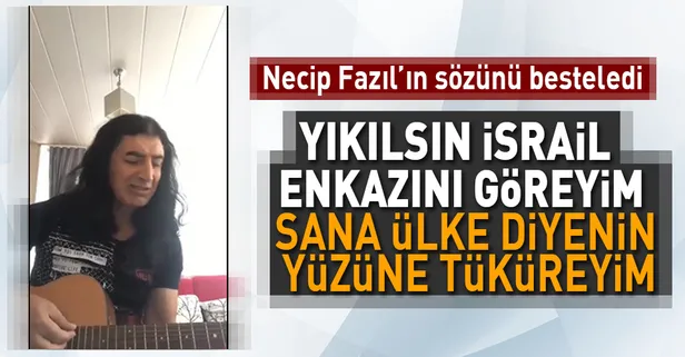 Murat Kekilli'nin yeni bestesi: Yıkılasın İsrail