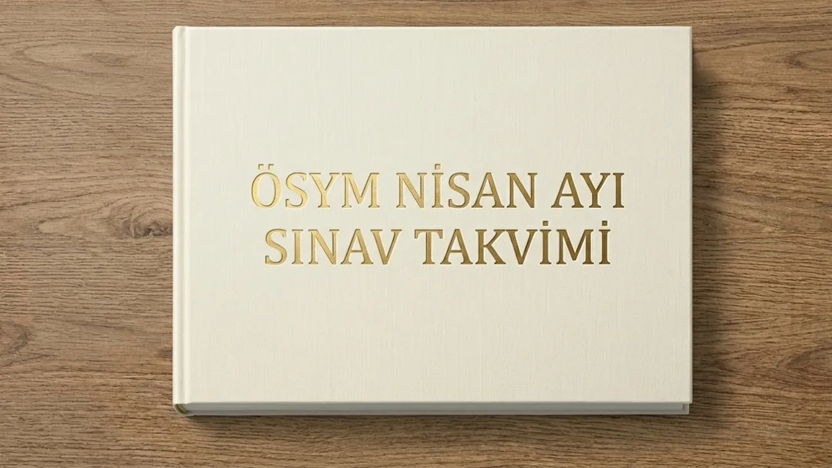 Nisan ayında hangi sınavlar var? 2026 ÖSYM Nisan takvimi