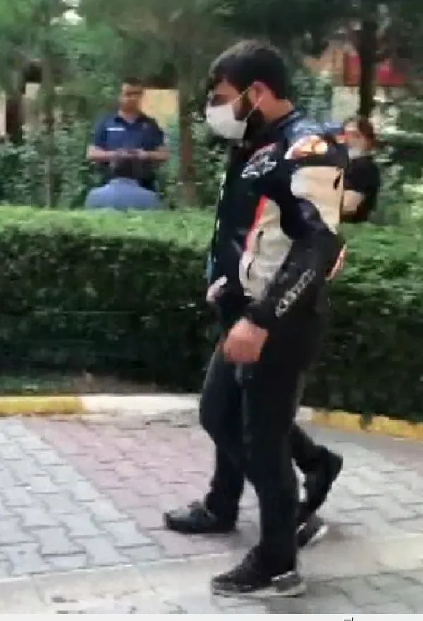 Maltepe'de tek teker üzerinde ilerleyen ve makas atan motosikletli maganda kamerada-3