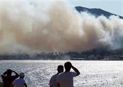 Yangından terör bağlantısı çıktı
