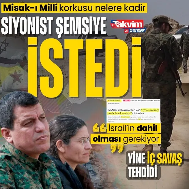 Misak-ı Milli korkusuna kapılan PYD İsraile yalvardı! Elebaşı İlham Ahmed siyonist şemsiye istedi: Suriyede bize yardım edin