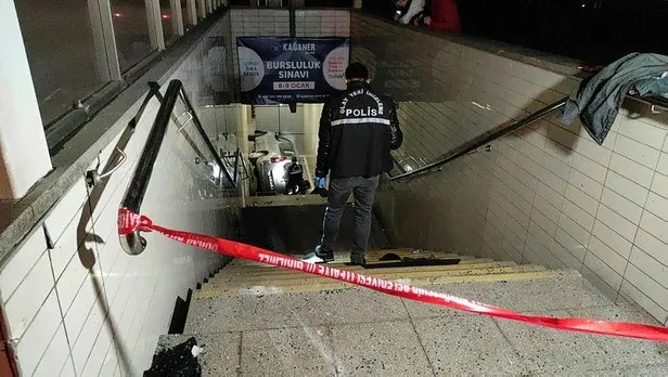 Bursa'da akılalmaz kaza! Aracın metro alt geçidi merdivenlerine düşmesi sonucu bir kişi öldü-5
