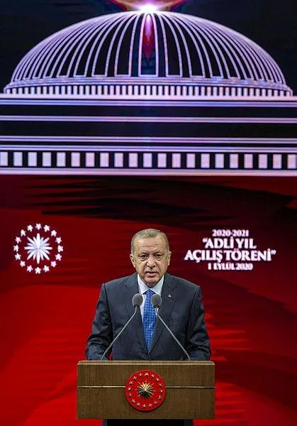 Son dakika: Başkan Erdoğan'dan 2020-2021 Adli Yılı açılış töreninde önemli açıklamalar-2