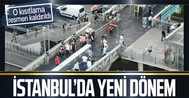 İstanbul’da toplu taşımada yeni dönem: 65 yaş üstü ve 20 yaş altının toplu taşıma kısıtlaması kaldırıldı