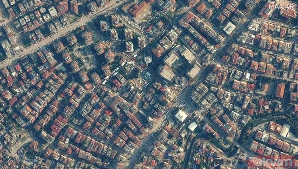 Uzaydan görüntülendi! Asrın felaketinin yol açtığı yıkım mercek altında - 7