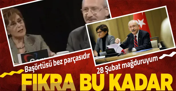 Başörtüsüne "bir metrekarelik bez parçası" diyen Kılıçdaroğlu: Ben de 28 Şubat mağduruyum