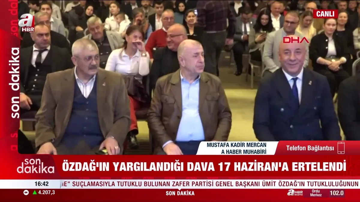 Ümit Özdağ'ın yargılandığı davada ara karar!