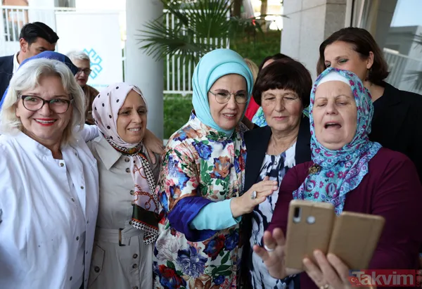 Emine Erdoğan Saraybosna'da Umut Tüneli'ni ve Saraybosna Maarif Okulu'nu ziyaret etti - 7