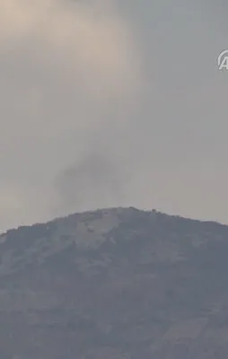 Topçu birlikleri Afrin'i vuruyor