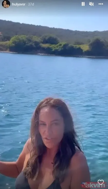 Hülya Avşar bikiniyi çekti teknede coştu o anlar sosyal medyayı salladı! Sinan Akçıl ’en seksi kadın’ demişti bomba görüntü!