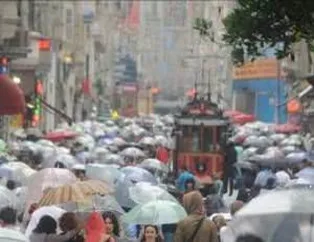 İstanbul'da sağanak yağış
