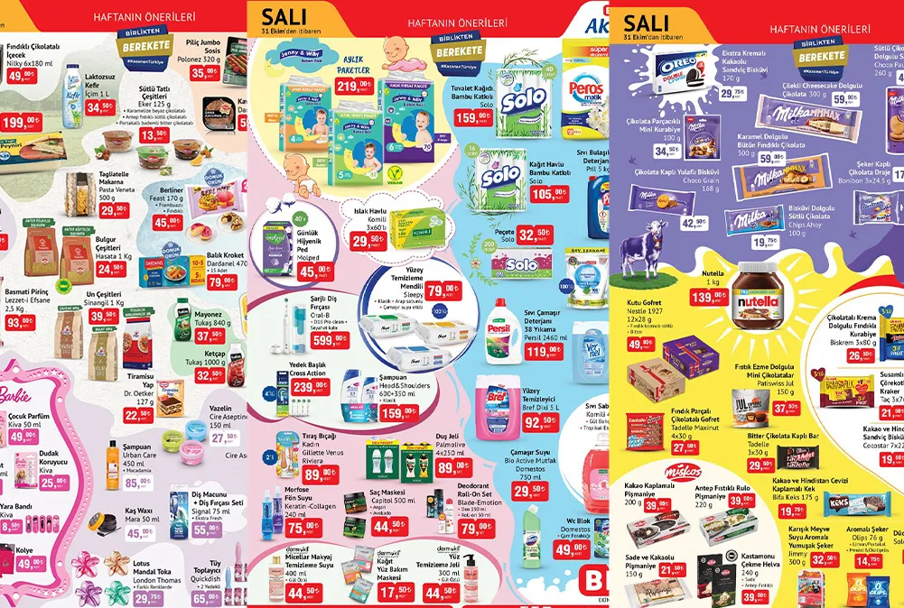 31 Ekim BİM kataloğu