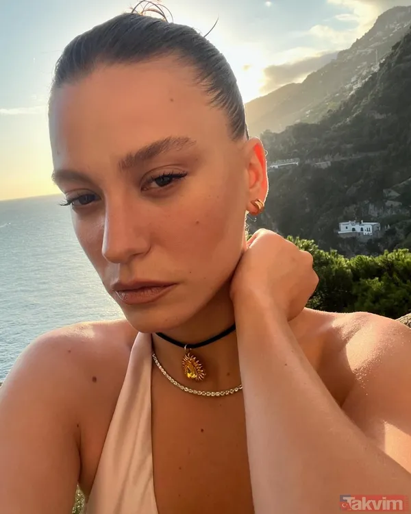 Serenay Sarıkaya aşka geldi! Mert Demir ile romantik pozlarını art arda paylaştı! - 10