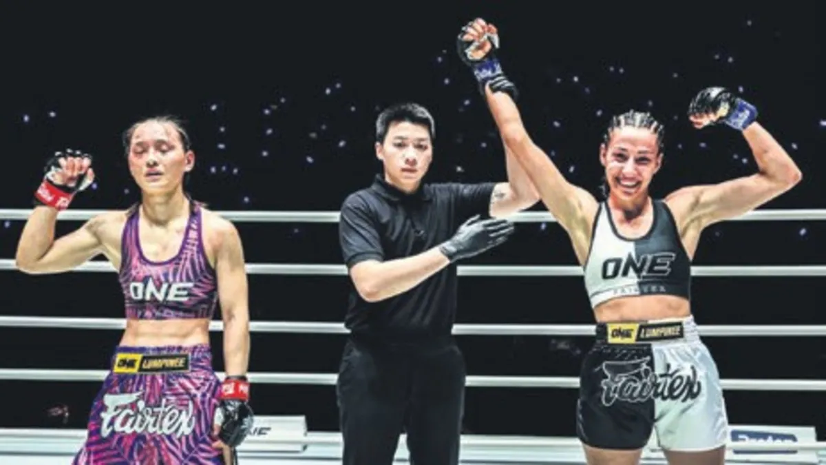 Nefise Delikurt bir kez daha tarih yazdı