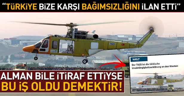 'Türkiye bize karşı bağımsızlığını ilan etti'