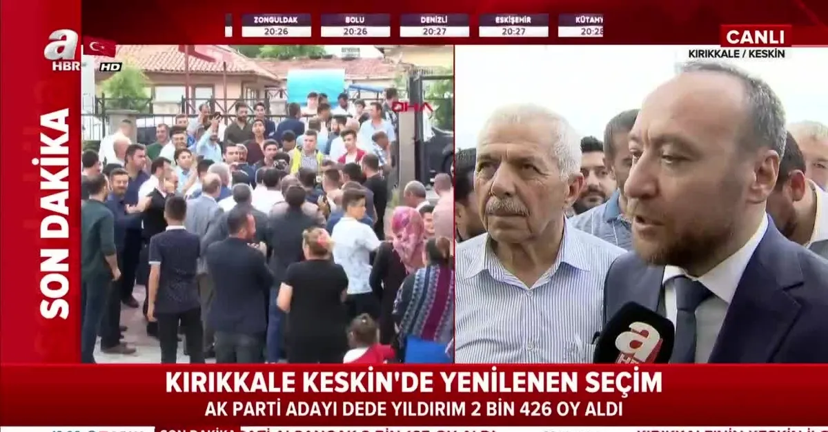 AK Parti Kırıkkale İl Başkanı Dağdelen A Haber'e konuştu: “Keskin’i aldık, İstanbul’u da alacağız”