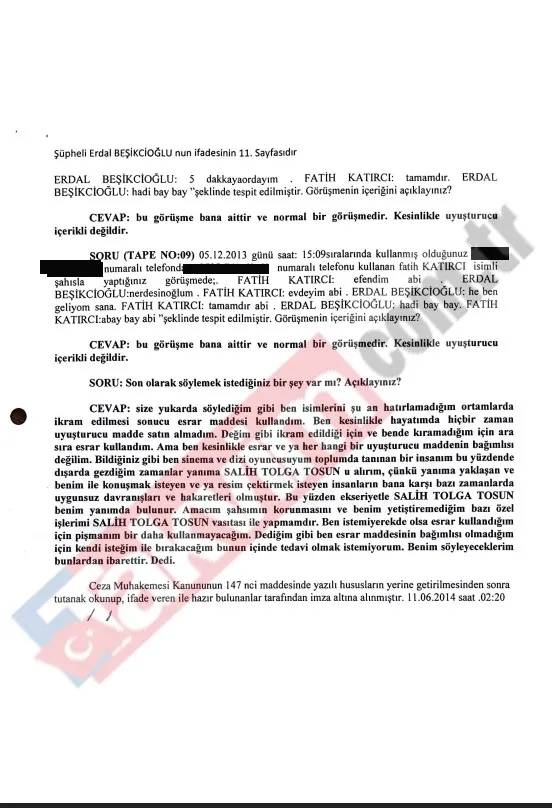 Erdal Beşikçioğlu’nun uyuşturucu testi pozitif çıktı! Kan ve idrarda THC-COOH tespit edildi-10