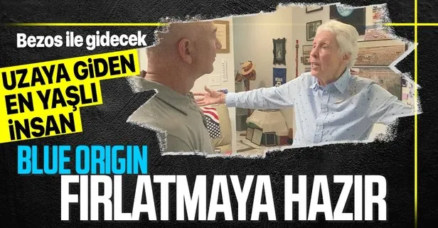82 yaşındaki ABD'li kadın pilot Wally Funk, Jeff Bezos ile uzaya uçacak