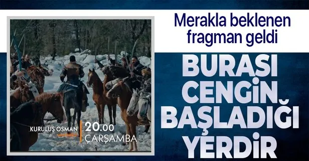 Saman altından su yürütüyor! Kuruluş Osman 47. bölüm 2. fragmanında er meydanı buz kesti enkaza döndürecek