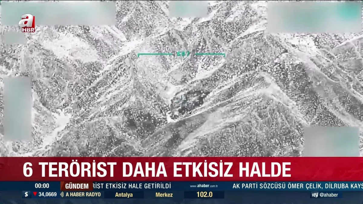 MSB: 6 PKK/YPG'li terörist etkisiz hale getirildi!