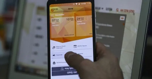 Osym Mobil Uygulamalarinda Yeni Ozellik Artik E Devlet Sifresiyle Giris Yapilabilecek Takvim