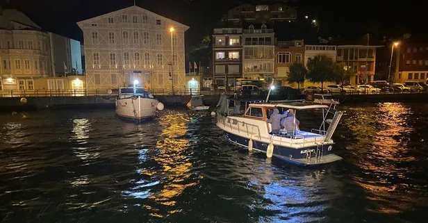 İstanbul’da tehlikeli anlar! Beykoz’da açıklarında iki tekne çarpıştı