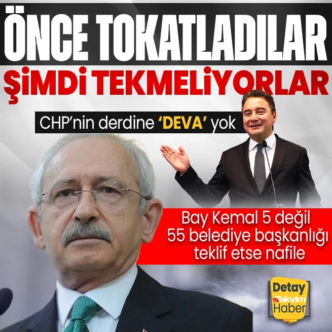Küçük ortak DEVAdan CHPye yerel seçim resti: 5 değil 55 belediye başkanlığı teklif etseler bile kendi logomuzla gireceğiz
