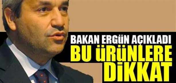 9 ürüne toplatma kararı