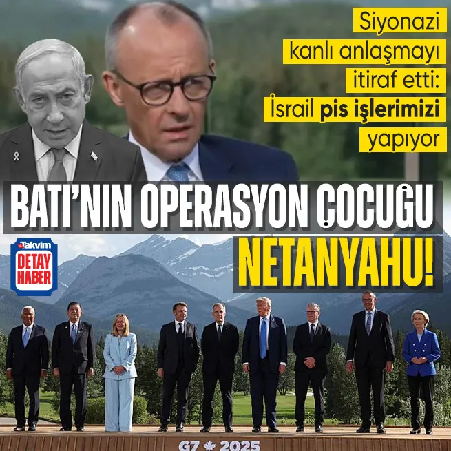 Almanya Şansölyesi Friedrich Merz kanlı anlaşmayı itiraf etti: İsrail pis işlerimizi yapıyor