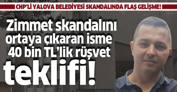 Yalova Belediyesi'ndeki 22 milyonluk rüşvet skandalında flaş gelişme! Yolsuzluğu ortaya çıkaran Gülşah Gürkal Bektaş'a 40 bin lira rüşvet teklifi!
