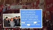 Film fırıldak başladı: CHPnin rozet etkinliğine paralı figüran operasyonu... 950 TLlik iddiaya soruşturma başlatıldı