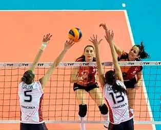 Dişi Aslan filede CEVindirdi!