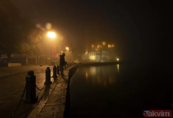 SON DAKİKA: İstanbul sis durumu! Megakent sis altında kayboldu - 12