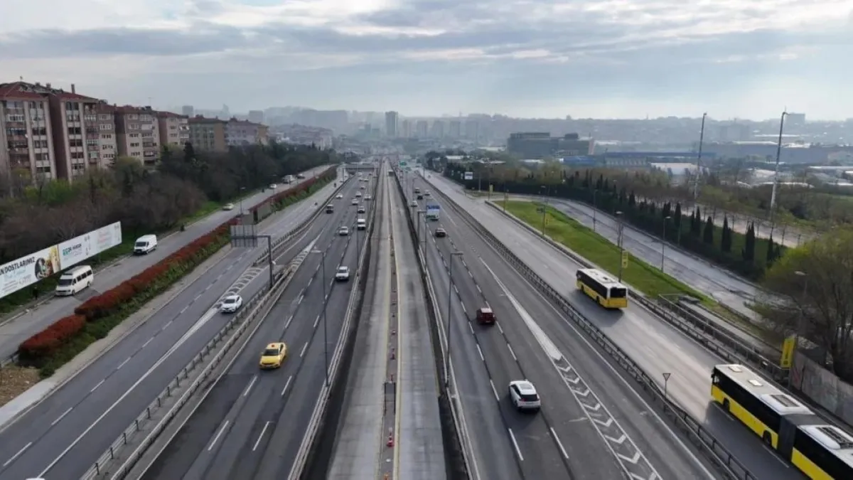 İstanbul'da trafik yoğunluğu yüzde 6!